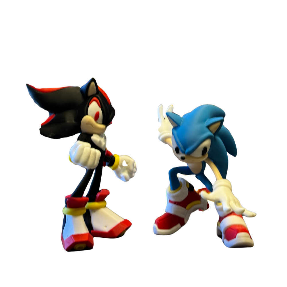 8" Sonic & Shadow 2-Set