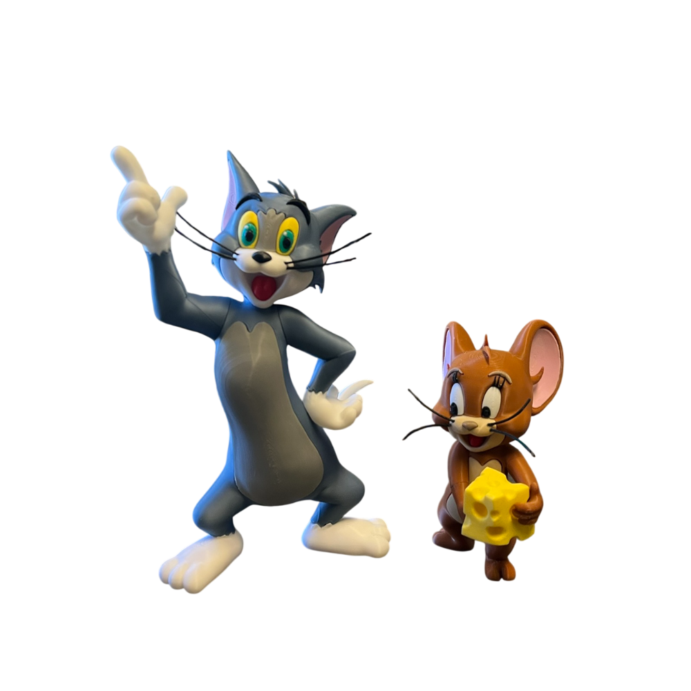 8" Tom & 4" Jerry