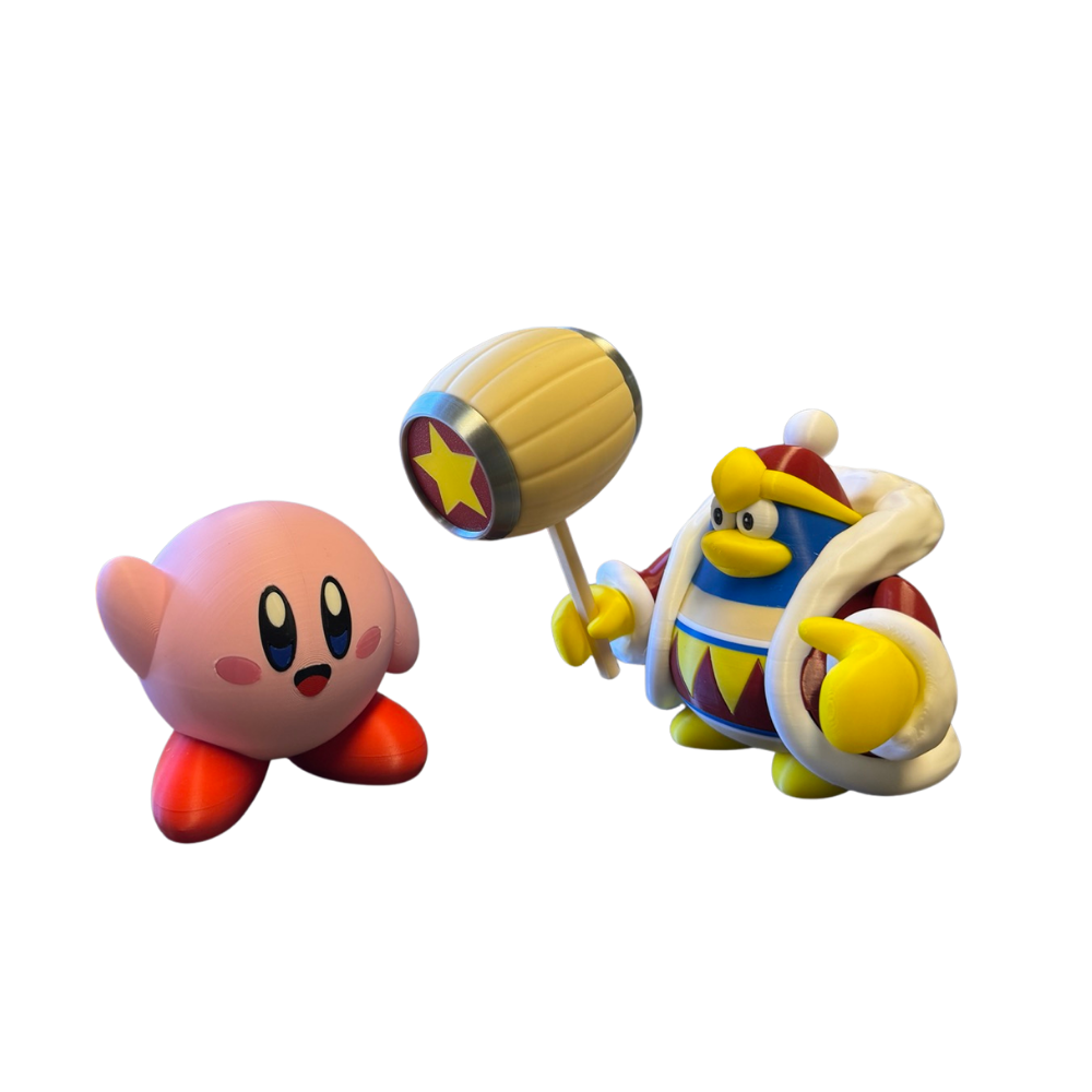 4" Kirby & King Dedede