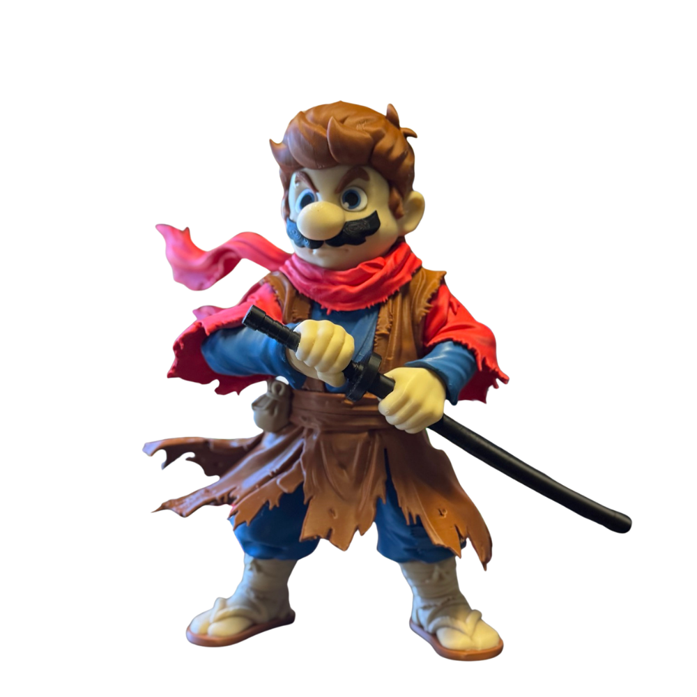 12" Mario Samurai