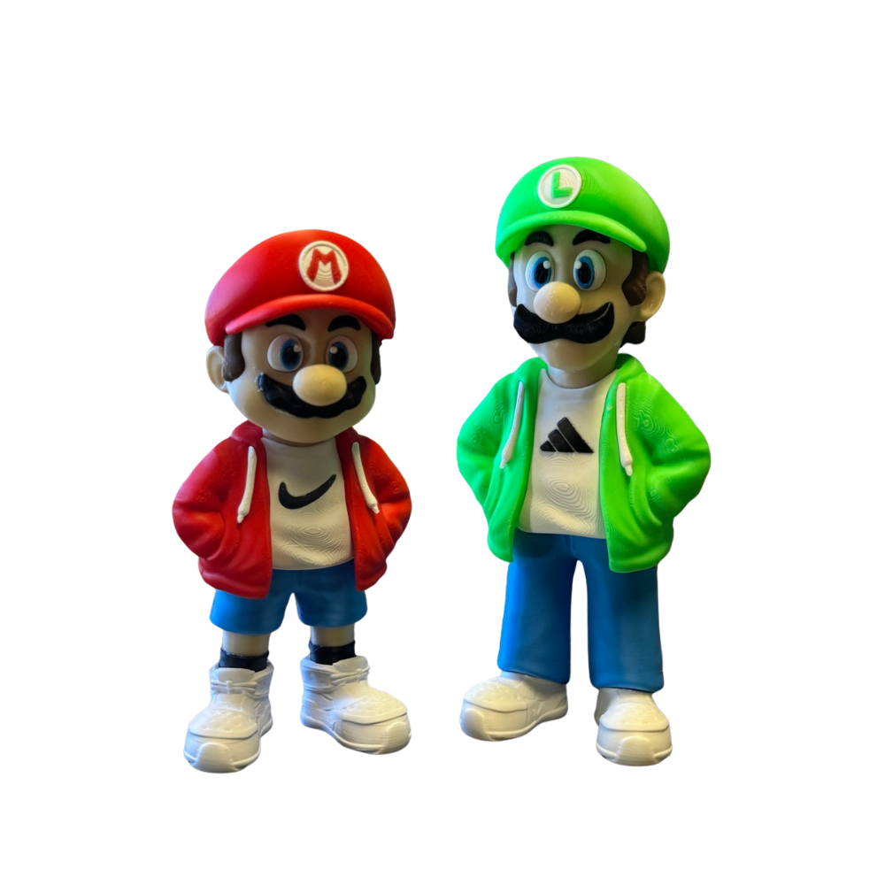 Urban Streetwear - 7" Mario Luigi
