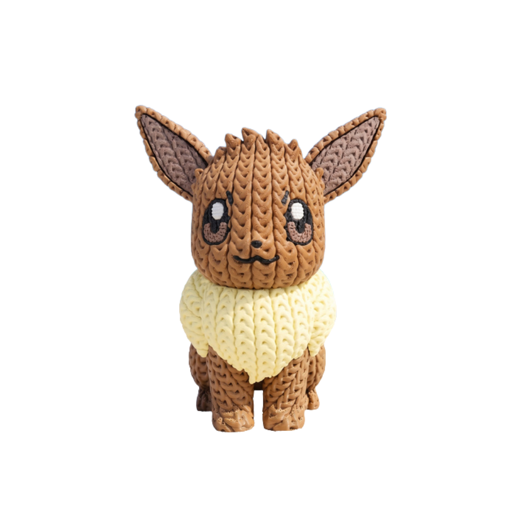 Pokemon Eevee - Knitted Crochet