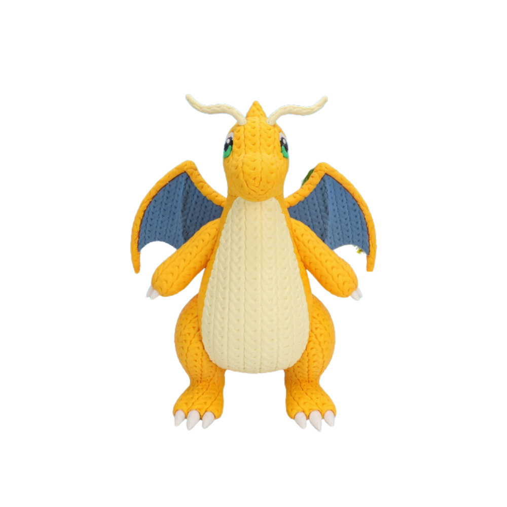 Pokemon Dragonite Knitted - Crochet