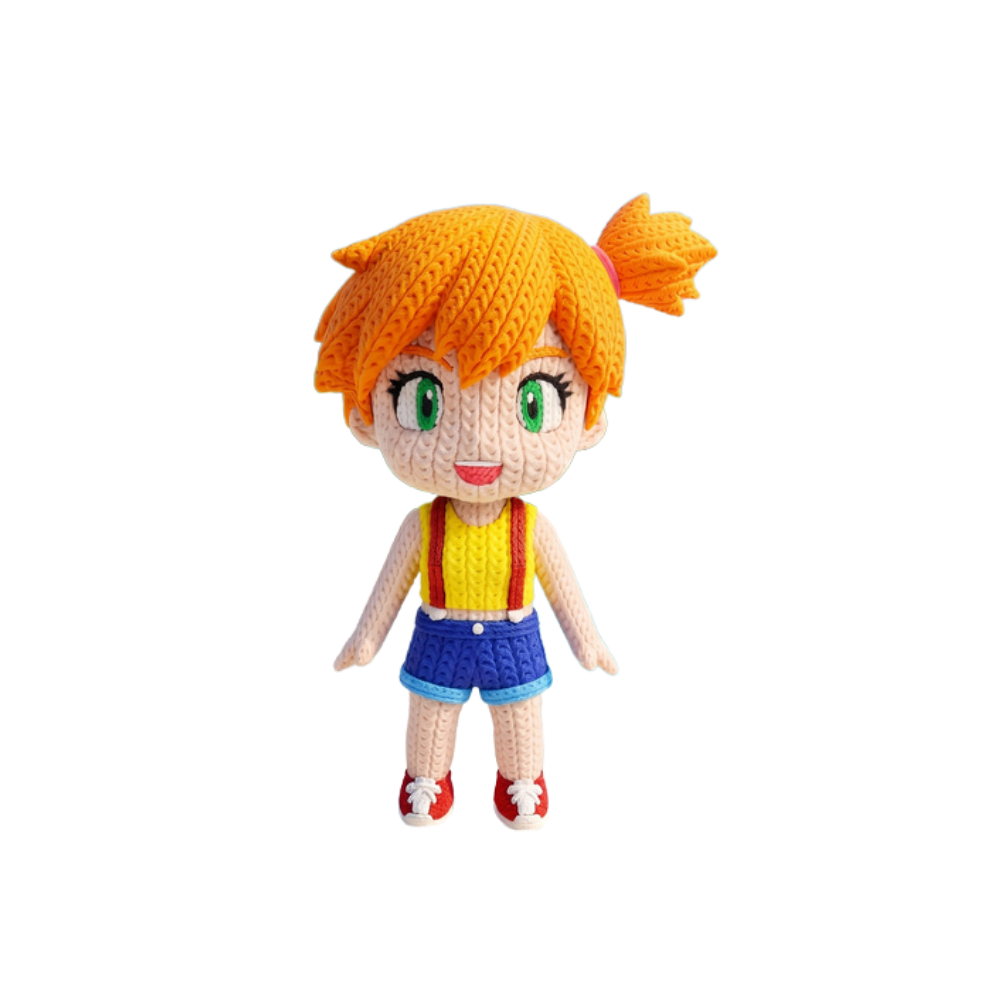 Pokemon Misty Knitted - Crochet
