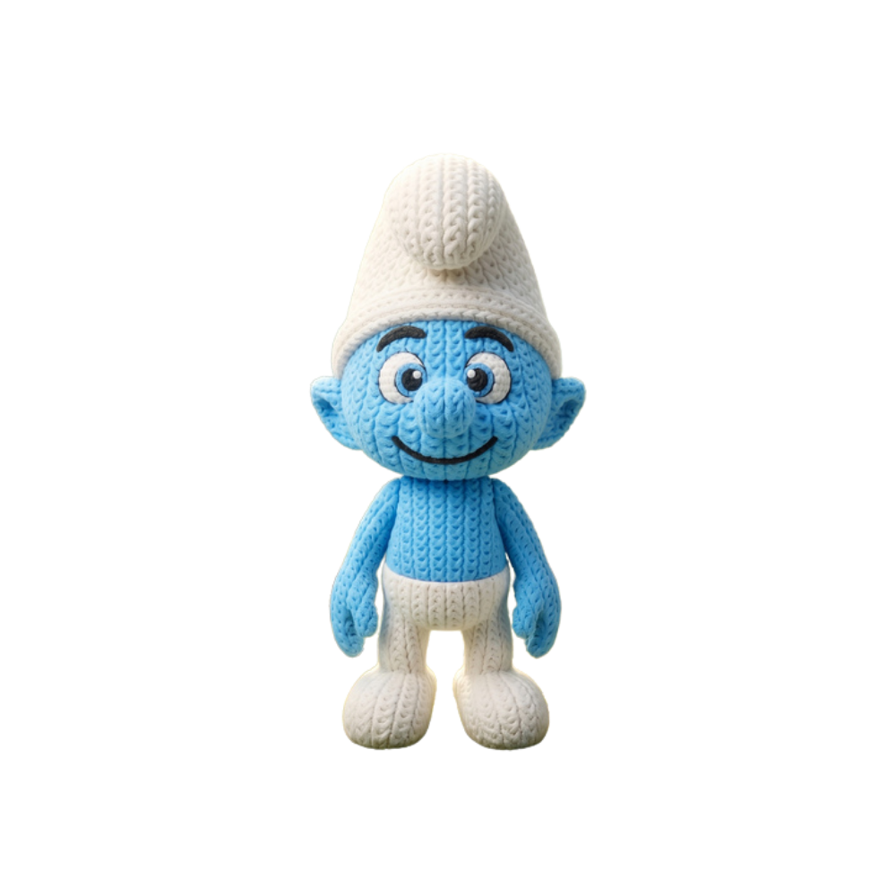 The Smurf Knitted - Crochet