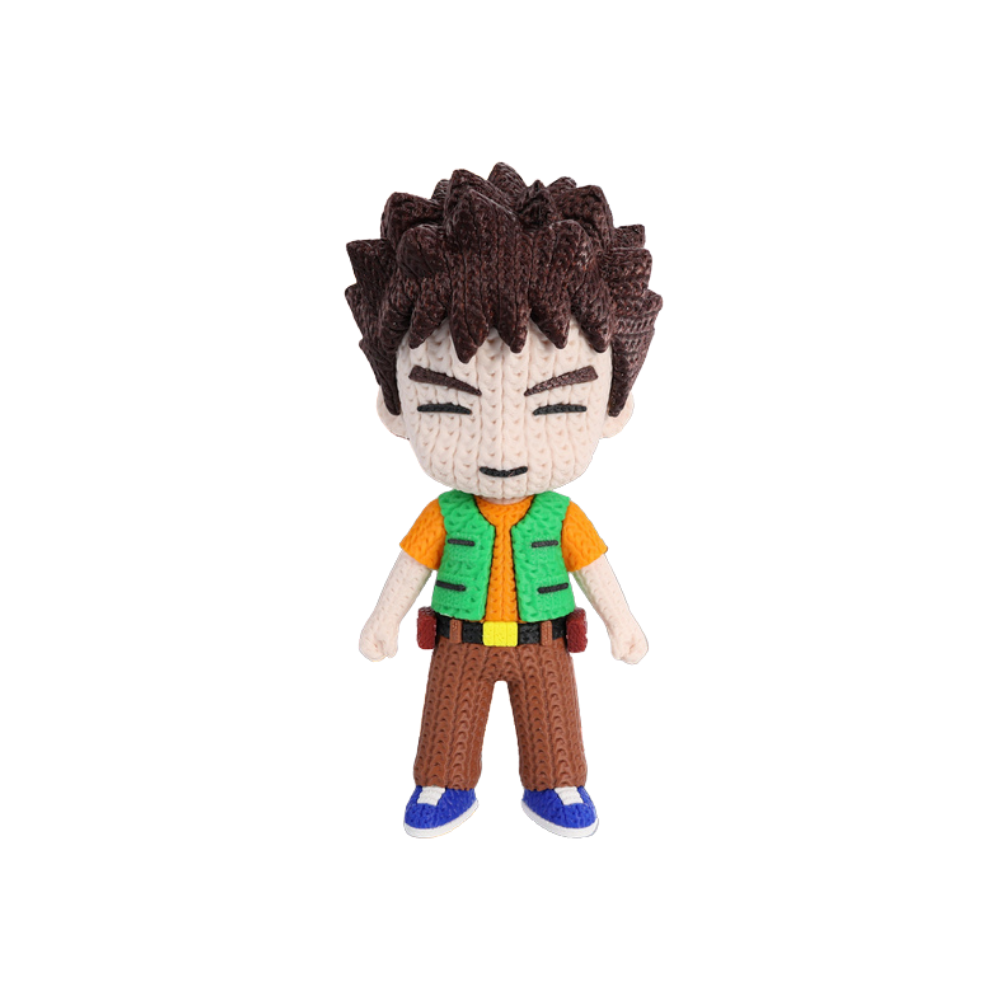 Pokemon Brock Knitted - Crochet