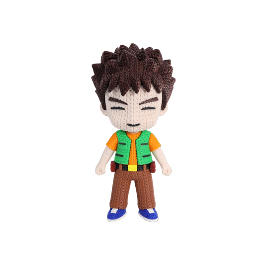 Pokemon Brock Knitted - Crochet