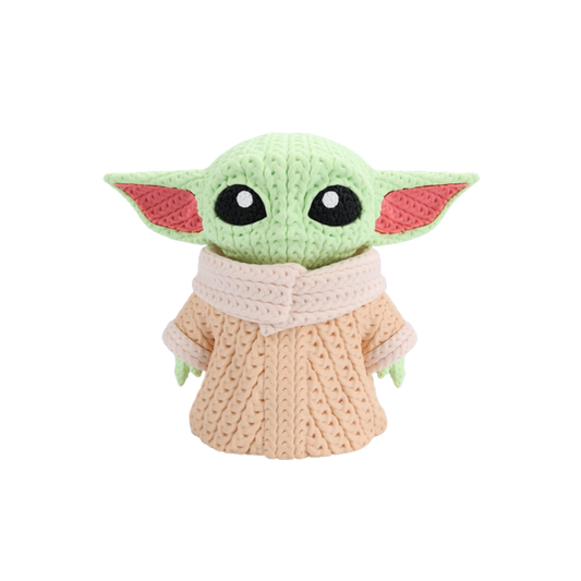 Star Wars Mandalorian Baby Yoda Knitted - Crochet