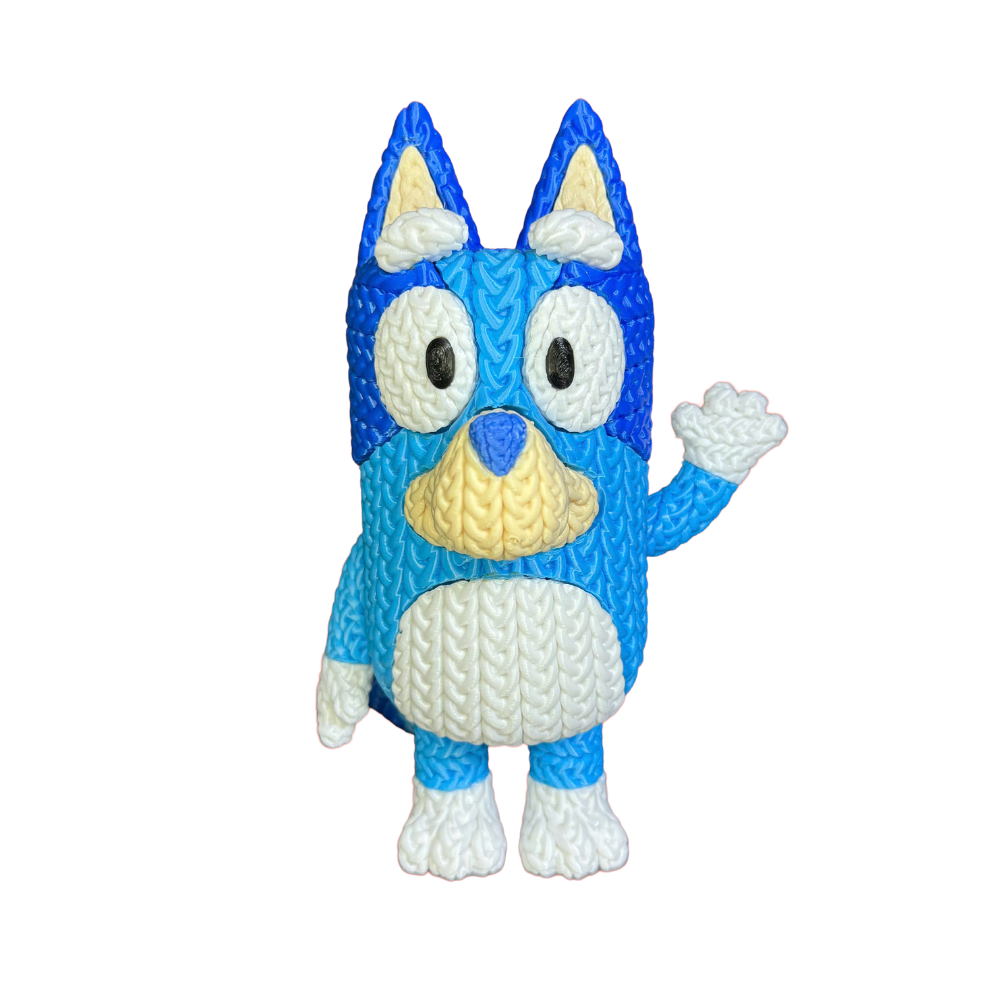 Bluey Knitted - Crochet