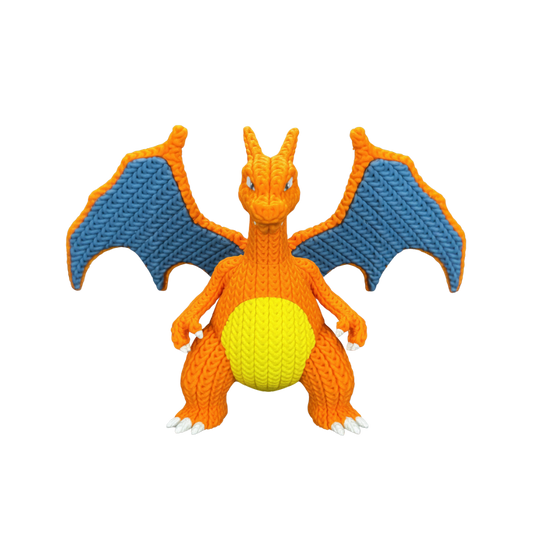 Pokemon Charizard Knitted - Crochet