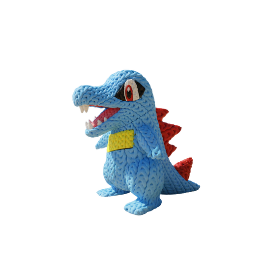 Pokemon Totodile Knitted - Crochet