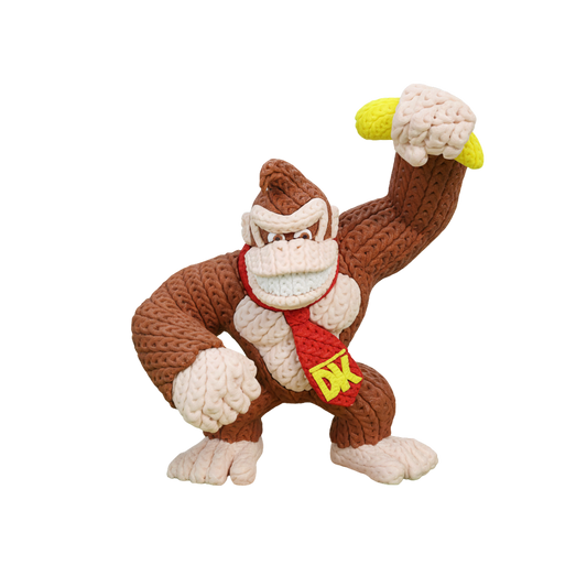 9" Donkey Kong Knitted - Crochet