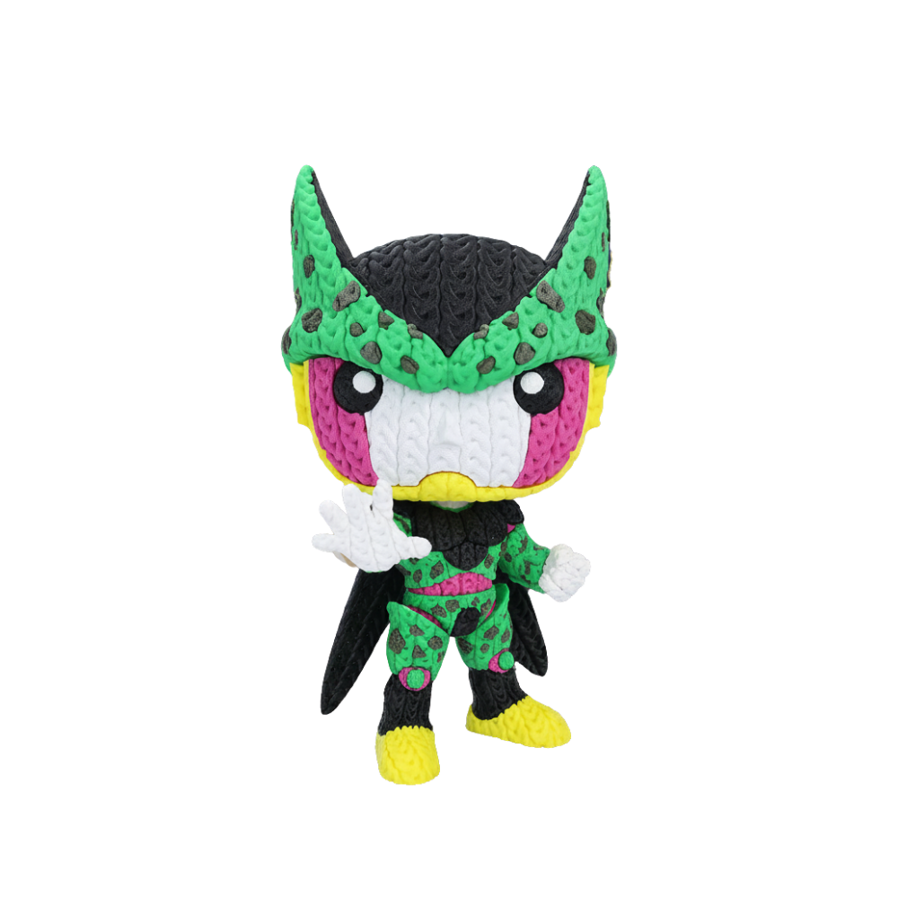 Dragon Ball Z Perfect Cell Knitted - Crochet