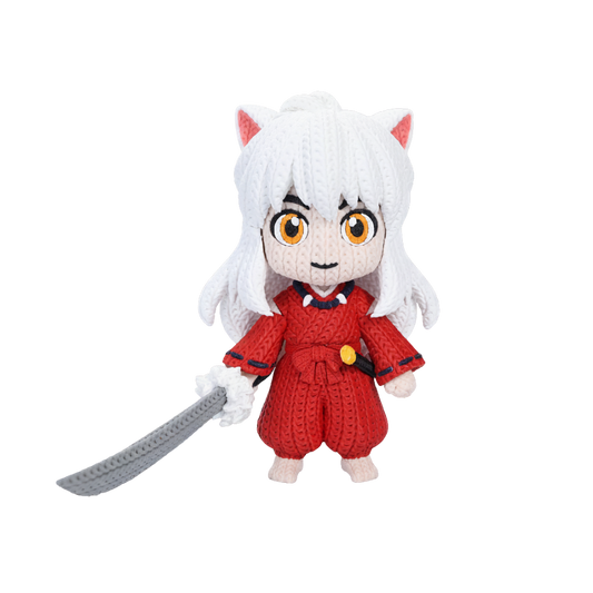 InuYasha Red Kimono Knitted - Crochet