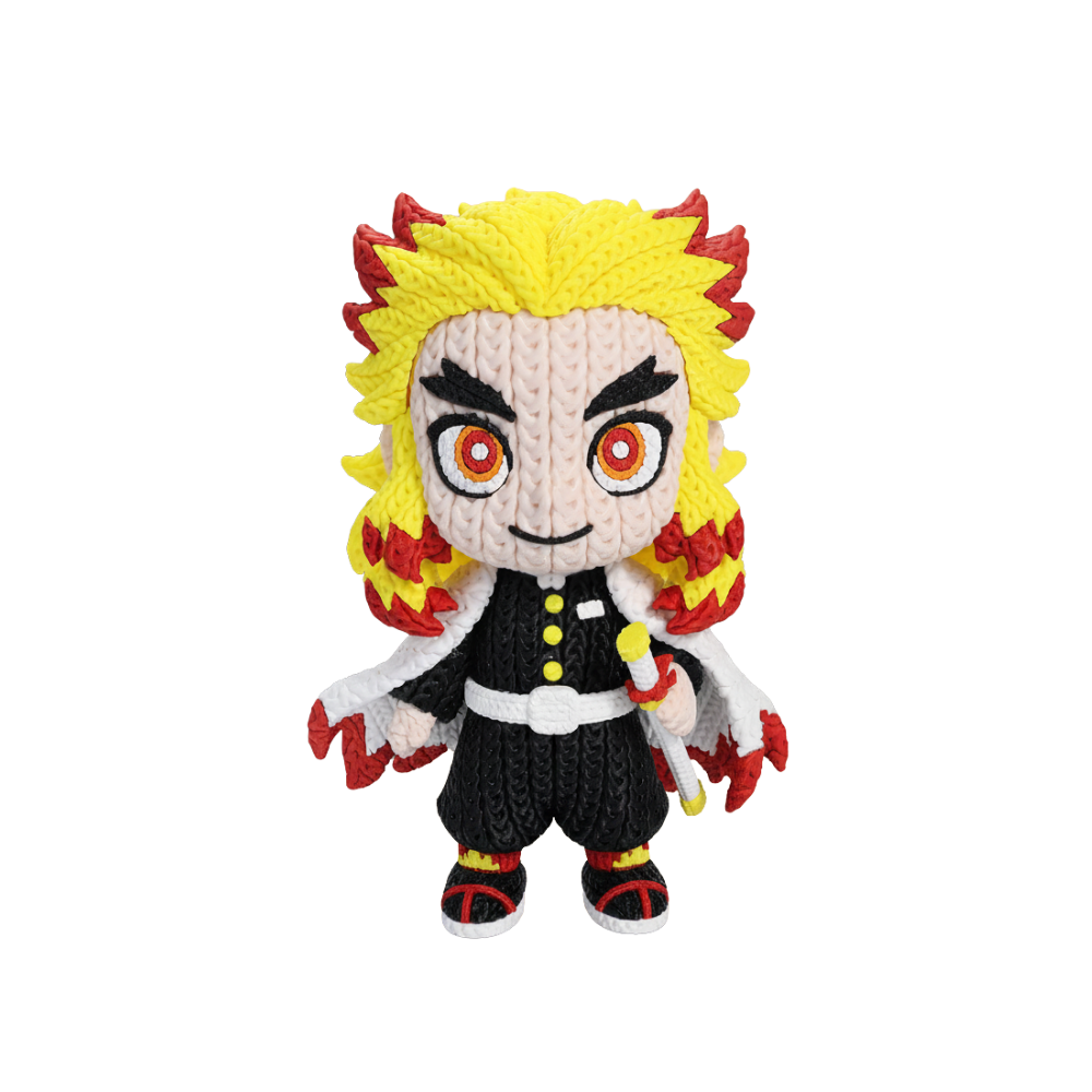 Demon Slayer Rengoku Knitted - Crochet
