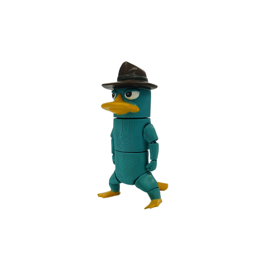 Perry The Platypus Flexible Articulated