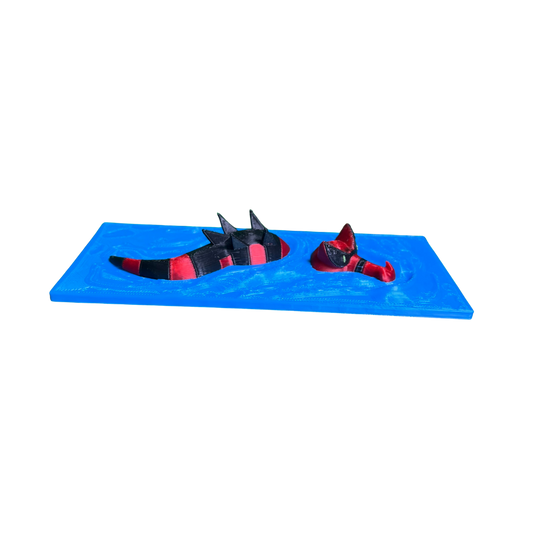 Pokemon Krookodile Swimming