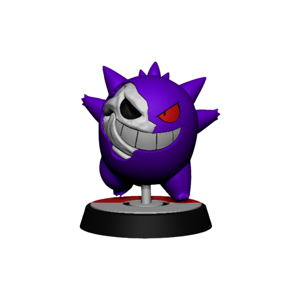 Pokemon Gengar Skeleton Wall Decor