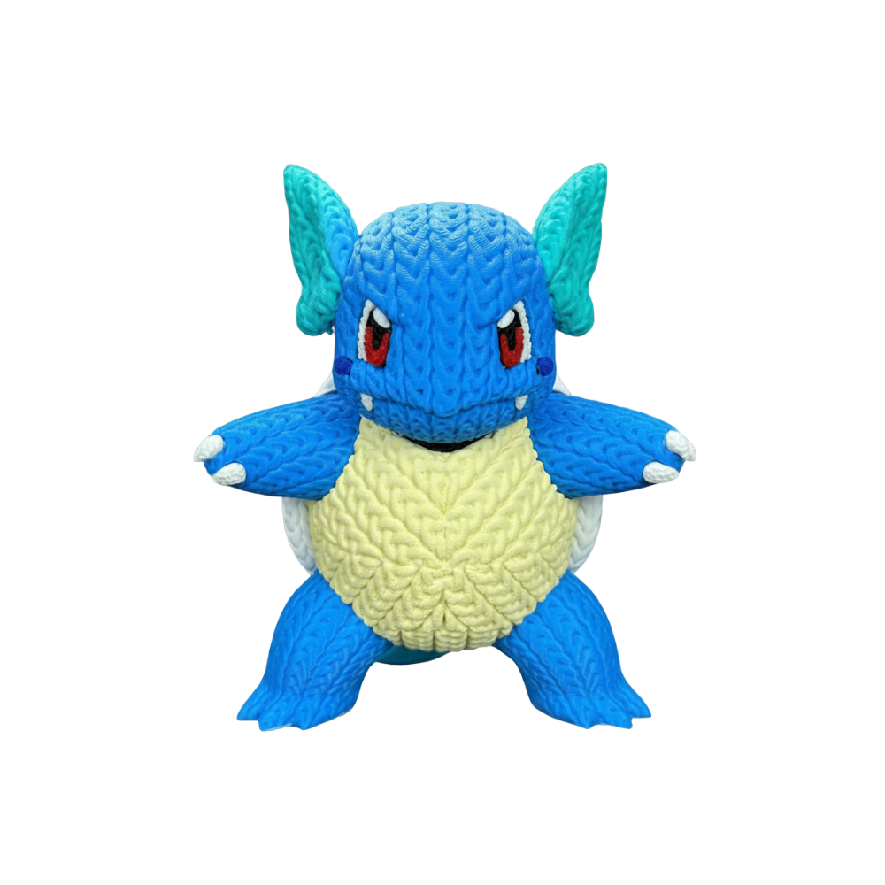 Pokemon Wartortle Knitted - Crochet