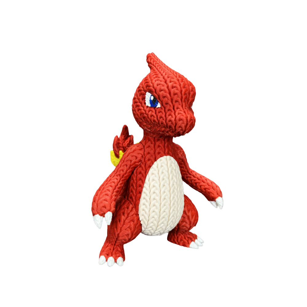 Pokemon Charizard Knitted - Crochet