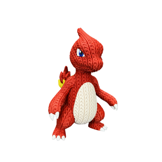 Pokemon Charizard Knitted - Crochet
