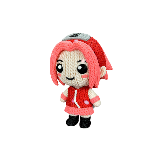 Naruto Shippuden Sakura Knitted - Crochet