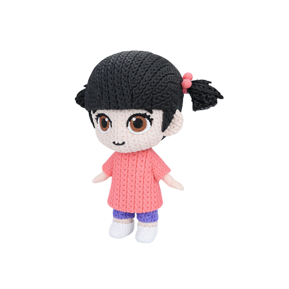 Monsters, Inc. Boo Knitted - Crochet