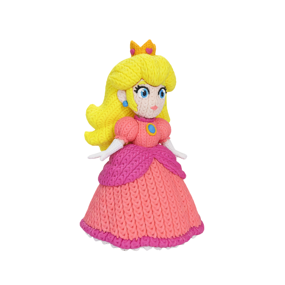 Princess Peach Knitted Crochet