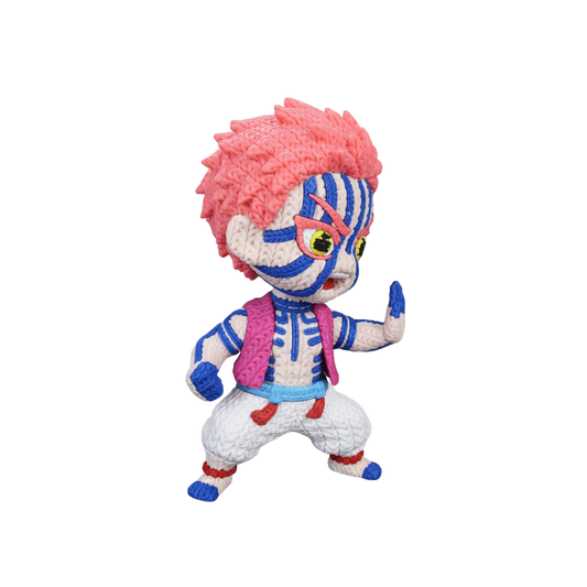 Demon Slayer Akaza Knitted - Crochet