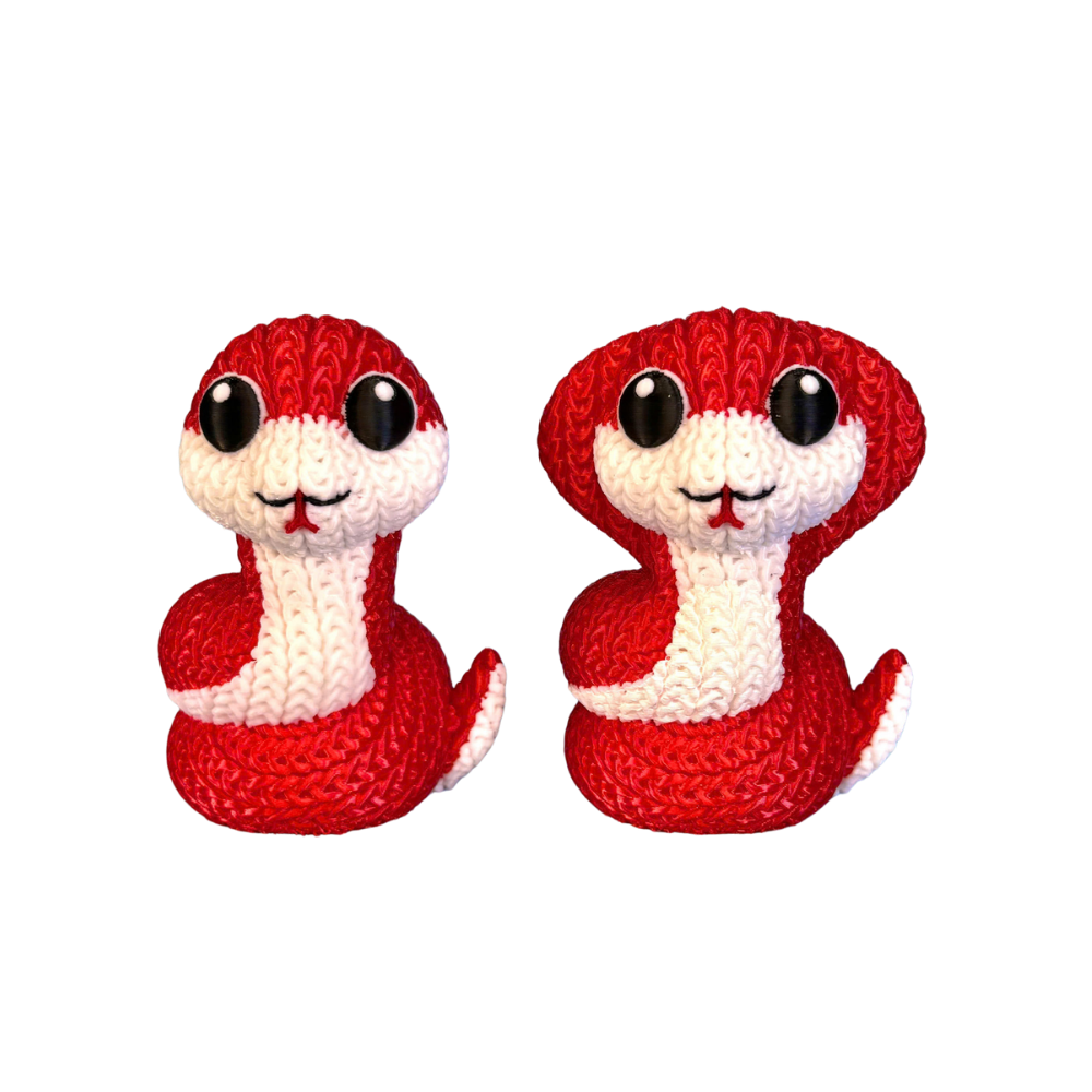 Cute Snake Knitted - Crochet