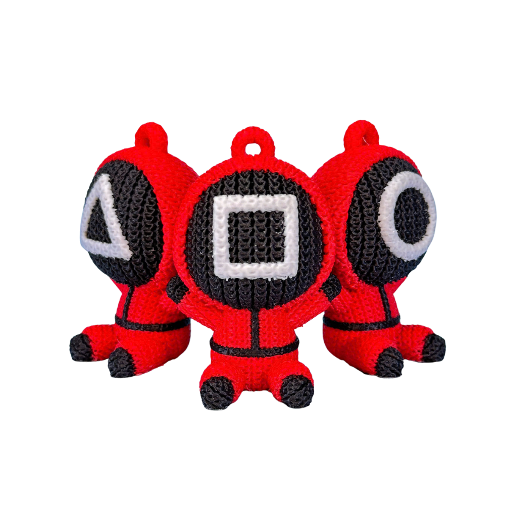 Squid Game Guards Knitted - Crochet