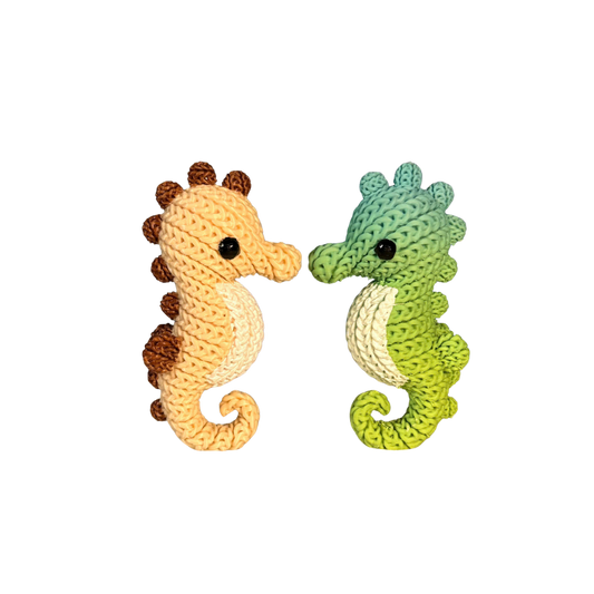 Seahorse Knitted - Crochet