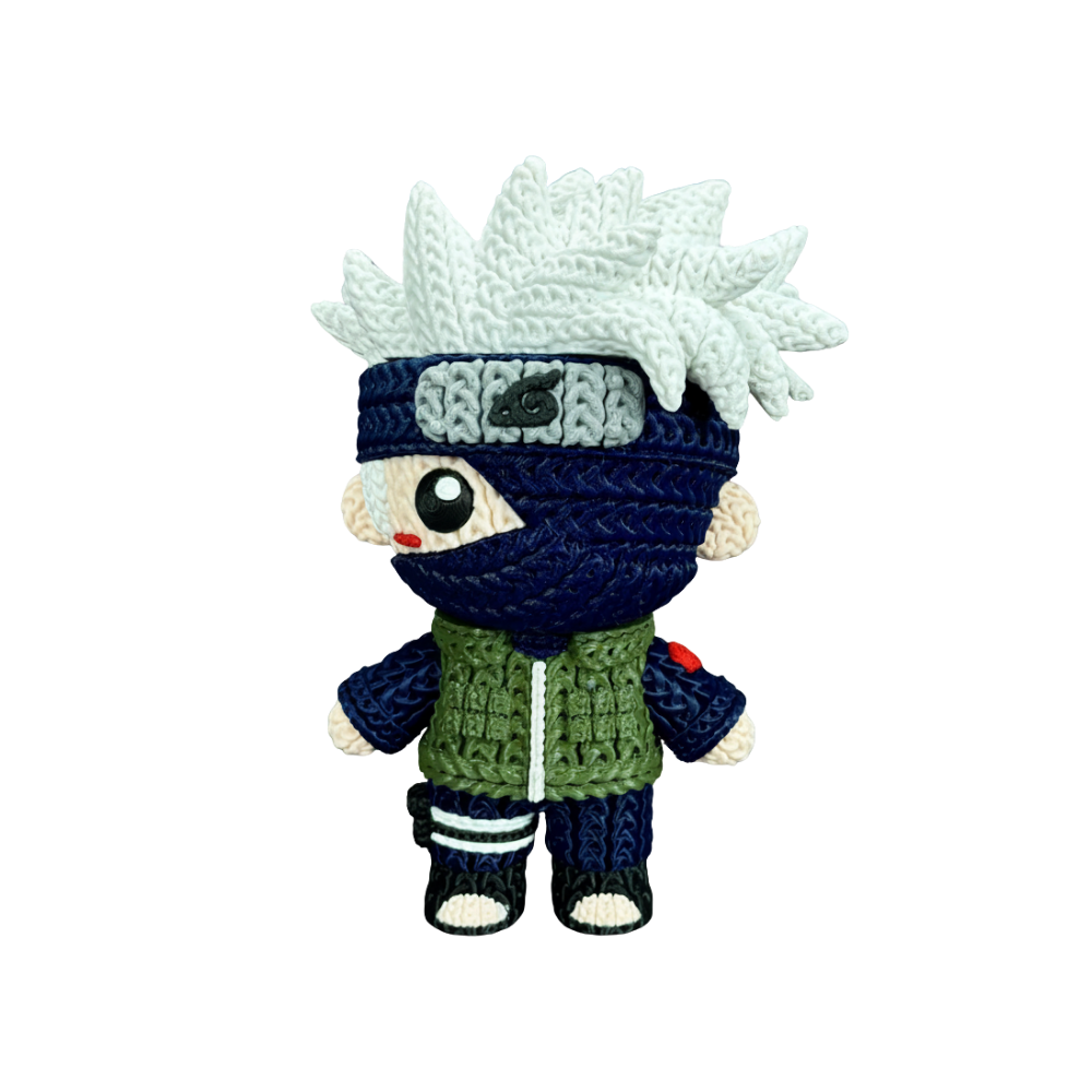 Naruto Shippuden Kakashi Knitted - Crochet