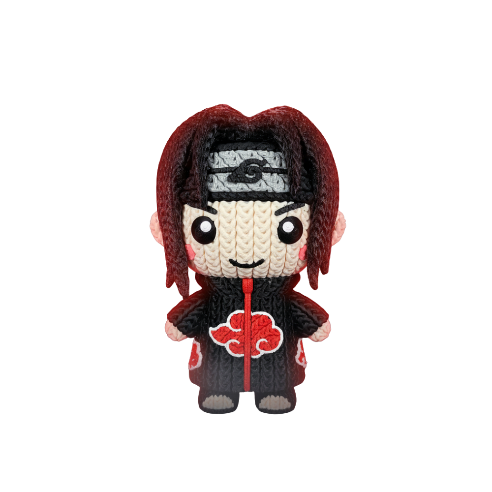 Naruto Shippuden Itachi Knitted - Crochet