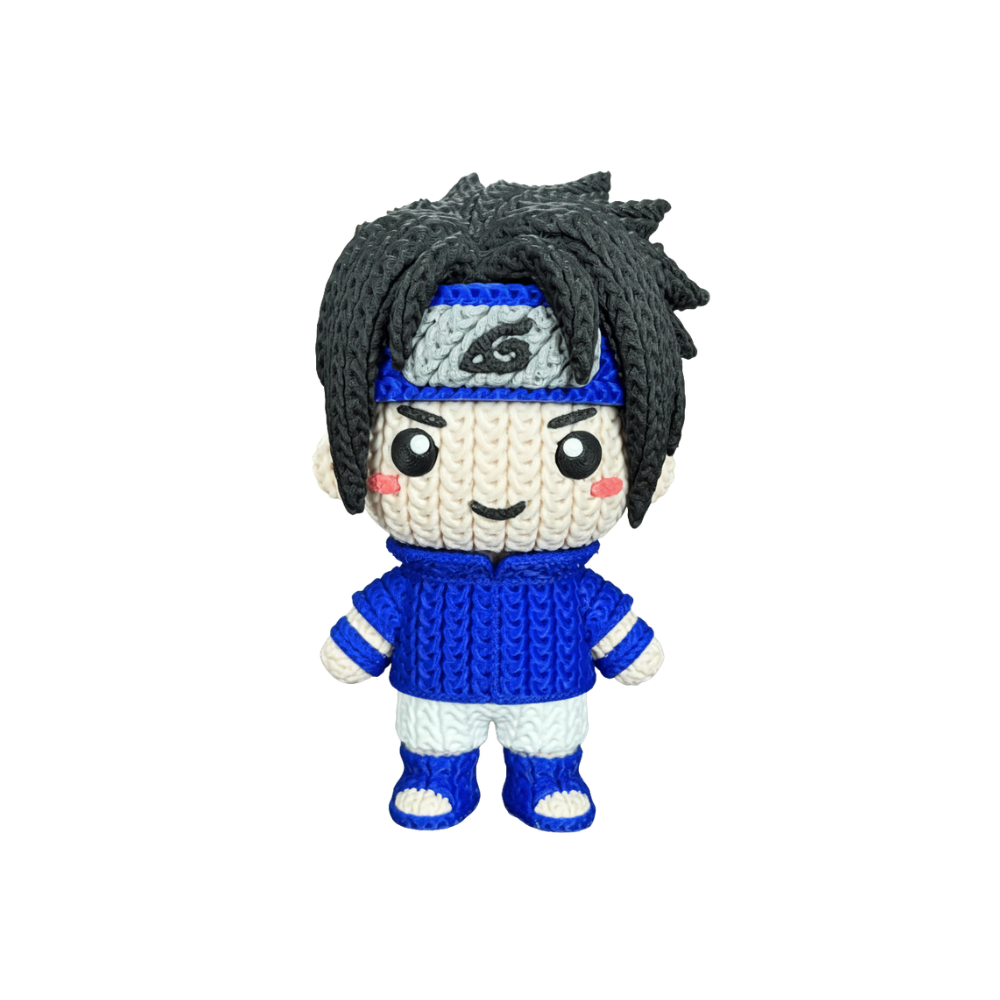 Naruto Shippuden Sasuke Knitted - Crochet