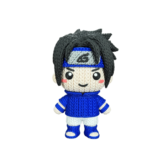 Naruto Shippuden Sasuke Knitted - Crochet