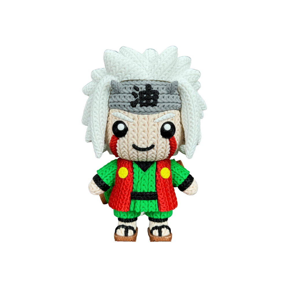 Naruto Shippuden Jiraiya Knitted - Crochet