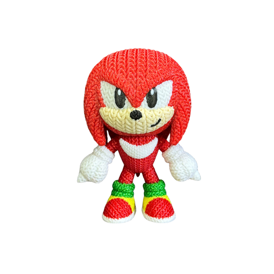 Sonic The Hedgehog Knuckles Tails Knitted - Crochet