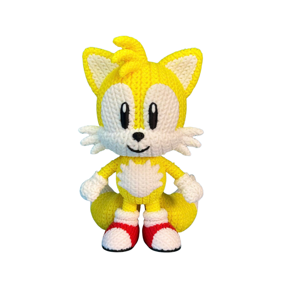 Sonic The Hedgehog Tails Knitted - Crochet