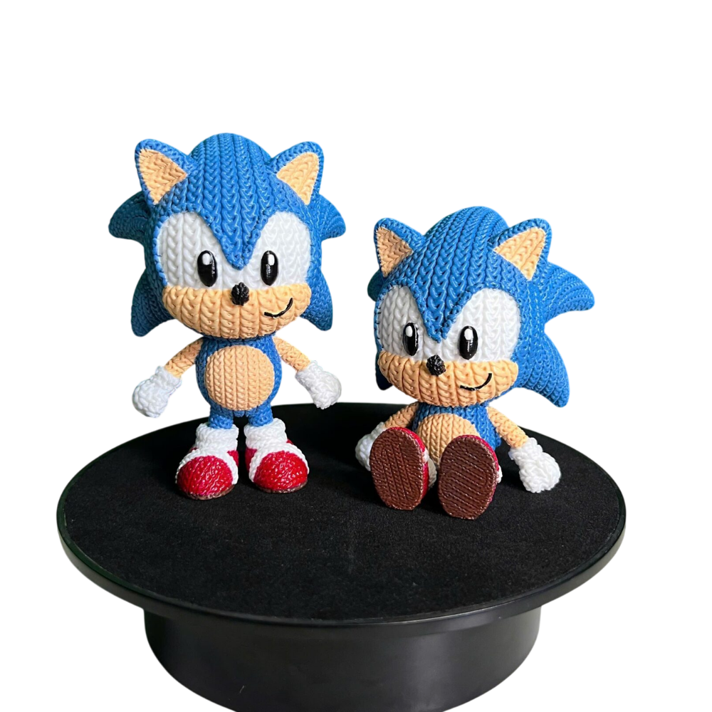 Sonic The Hedgehog Sonic Knitted - Crochet