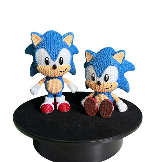 Sonic The Hedgehog Sonic Knitted - Crochet