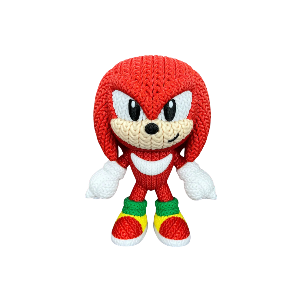 Sonic The Hedgehog Knuckles Knitted - Crochet
