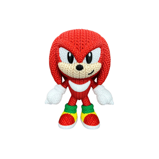 Sonic The Hedgehog Knuckles Knitted - Crochet