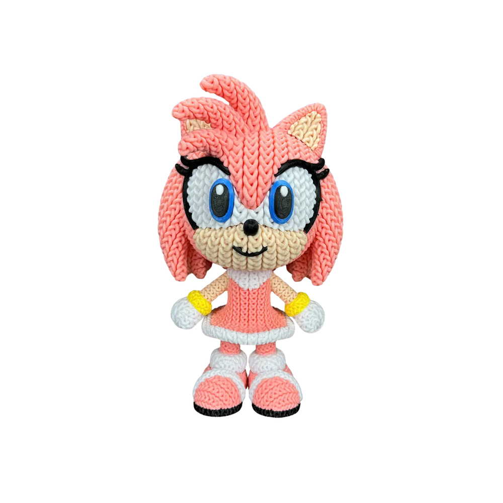 Sonic The Hedgehog Amy Rose Knitted - Crochet