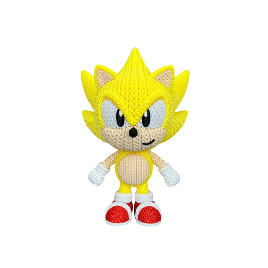 Sonic The Hedgehog Super Sonic Knitted - Crochet