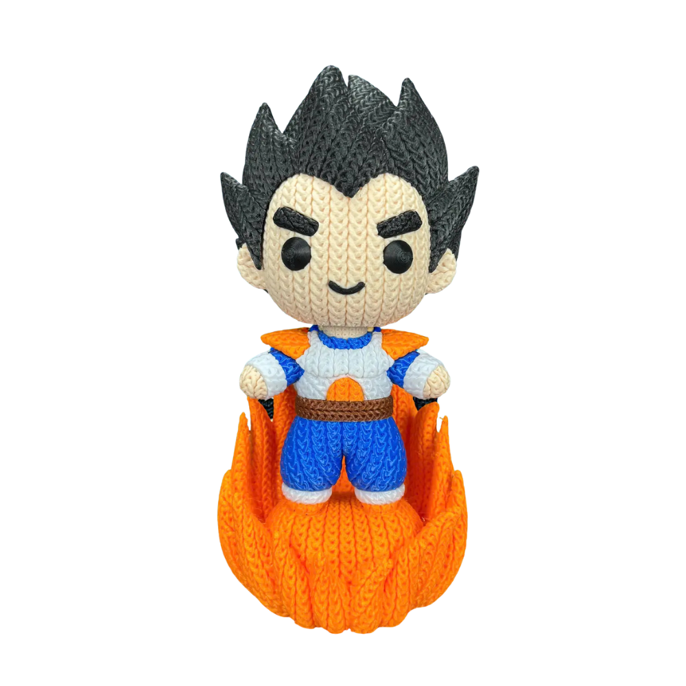 Dragon Ball Z Vegeta Knitted - Crochet