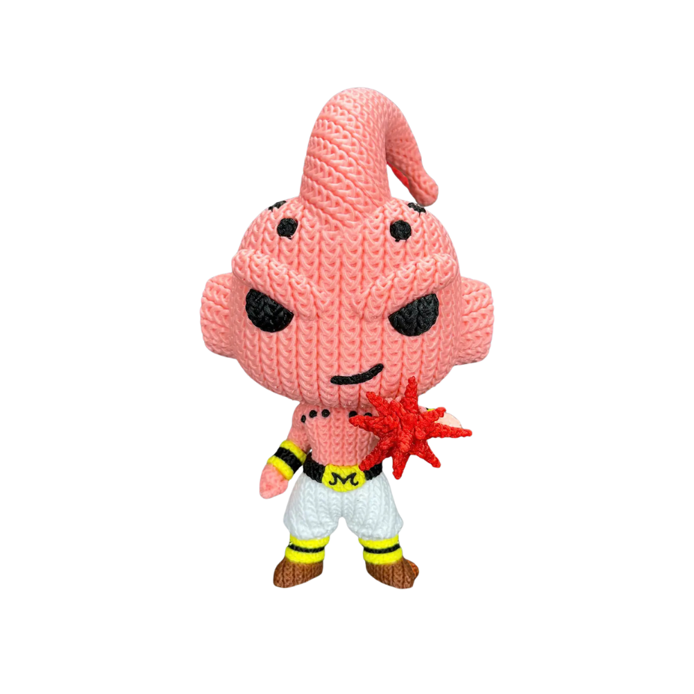 Dragon Ball Z Kid Buu Knitted - Crochet