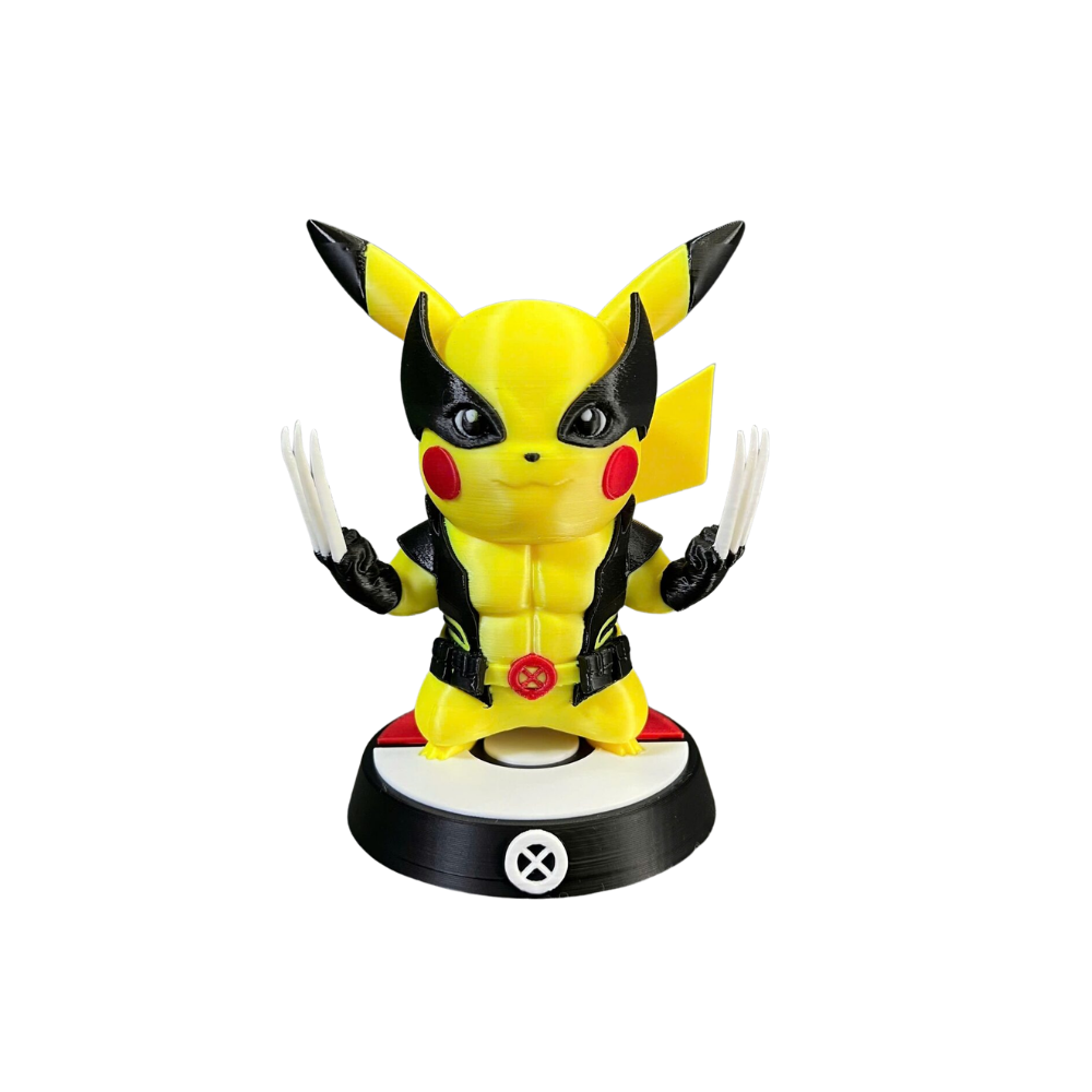 Pokemon Pikachu Wolverine