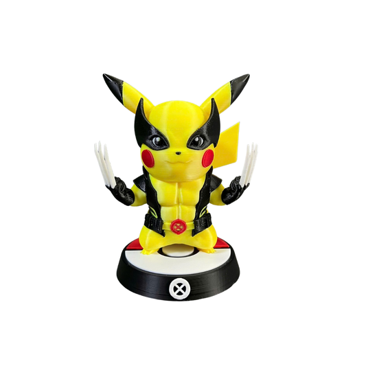 Pokemon Pikachu Wolverine