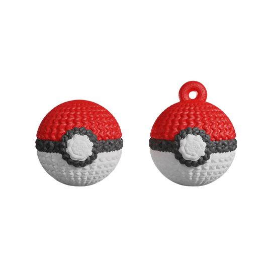 Pokemon Pokeball Knitted - Crochet